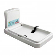 Table à langer verticale en polyéthylène blanc - Murale - Pliable et léger - Poids mas : 11 kg 