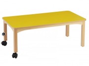 Table à roulettes pour crèches