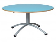 Table cantine piétement central