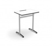 Table scolaire avec casier à grille - Taille 2 à 4