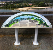 Table d’orientation demi lune