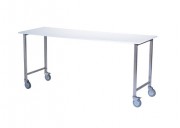 Table de pliage pour linge en inox - Dim. L2000 x l700 x H910 mm