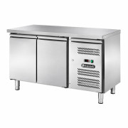 Table de préparation réfrigérée Amitek - Froid ventilé - 2 à 4 portes - Capacité: 282 à 553 L - Température: -2/+8°C