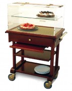 Table de service roulante réfrigérée