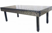 Table de soudure 1200 x 2400 mm - Piètement 80 x 80 mm