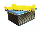 Table élevatrice à plateau tournant - Charge de 200 à 2000 kg - Levée de 800 à 2 100 mm