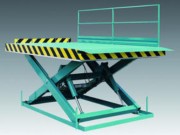 Table élévatrice de quai à simple ciseau