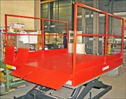 Table élévatrice hydraulique pour quai