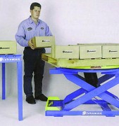 Table élevatrice pneumatique