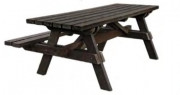 Table en plastique recyclé pour PMR