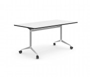 Table scolaire pliable à roulettes - Taille 6 - Dim. 140x70 cm ou 160x80 cm