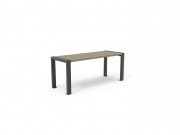 Banquette en plastique recyclé de ville