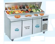Table pizza salade bar réfrigérée