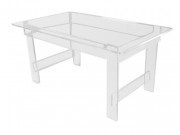 Table plexiglas