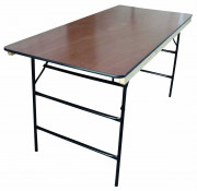 Table pliante pour buffet - Matière : PVC - Dimensions(LxlxH) : 200 x 90 x 95cm