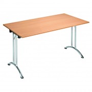 Table pliante rectangulaire - L. 1200, 1400 ou 1600 mm