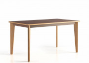 Table pour restaurant en bois  - Bois hêtre massif - Dimensions hors tout : H 760 x L 1200 x P 800 mm 