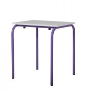 Table scolaire empilable monoplace 