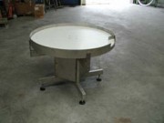 Table tournante d'accumulation carrée ou ronde