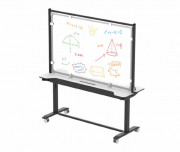 Tableau blanc en verre