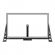 Tableau lumineux en verre avec caméra intégrée 