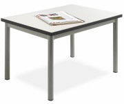 Table basse mélaminée 100 x 50 cm
