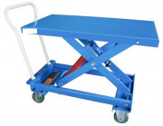 Table élévatrice mobile 10 à 600 kg - H de 662 à 814 mm