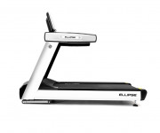 Tapis de course avec écran LCD 18,5&quot; - Vitesse 1 à 24 km/h - Inclinaison 0% à 20%