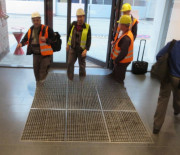 Tapis de nettoyage pour piétons 