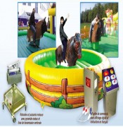 Taureau et surf mécanique