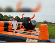 Taureau gonflable manuel