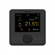 Thermostat Wi-Fi noir avec écran LCD