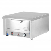 Tiroir chauffant professionnel - Inox - 1 à 3 bacs amovibles GN 1/1