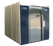 Toilette publique automatique - 1 cabine WC PMR - 2 urinoirs