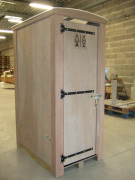 Toilettes sèches autonome d'extérieur