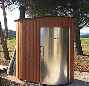 Toilettes sèches préfabriquées