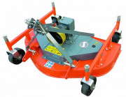 Tondeuse rotative à éjection arrière – 3 lames - 4 roues pleines