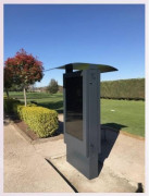 Totem LCD publicitaire extérieur 55''