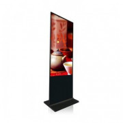 Totem publicitaire LCD d'intérieur - Ecran 55&quot;