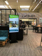 Totem affichage dynamique - Intérieur ou extérieur