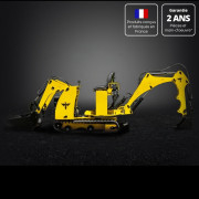 Tractopelle pour travaux