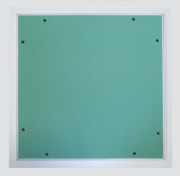 Trappes avec ouvrant en plaque de plâtre BA13, The White Edition