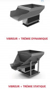 Trémie vibrante 2 à 400L
