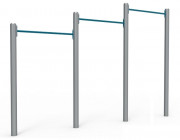 Triple barres fixes de tractions - 1800 mm, 2100 et 2400 mm