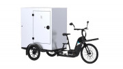Triporteur électrique - Volume 1.5m3  - Charge cargo 150 Kg - Autonomie 80 Km  