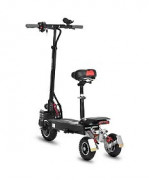 Trottinette électrique Hikerboy tout terrain avec siège - Vitesse : 5 à 40 km/h - Autonomie : 40 km