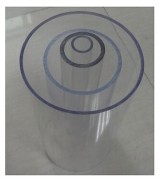 Tube polycarbonate transparent - Longueur : 2 mètres - Ø extérieur de : 10 mm à 150 mm