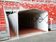 Tunnel d'accès terrain pour joueurs personnalisable