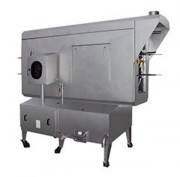 Tunnel de lavage bacs suspendus