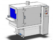 Tunnel de lavage cagettes